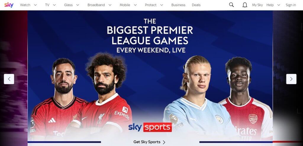 Sky Sports is synonymous with sports broadcasting in the UK and one of the best Buffstreams alternatives for fans there.