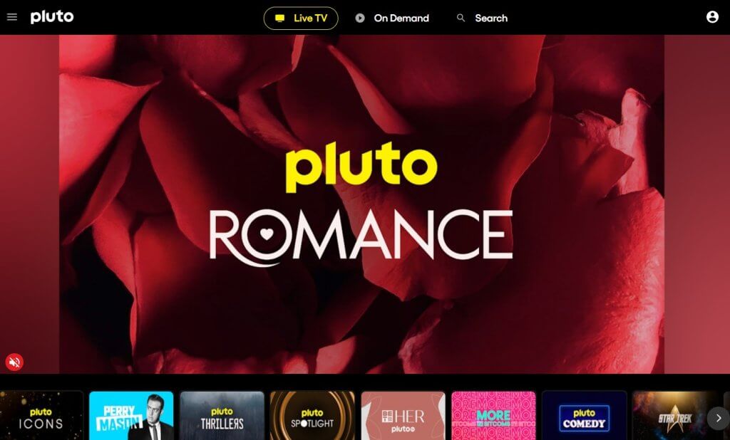 Pluto TV is a unique free streaming service offering live TV channels and on-demand content. 