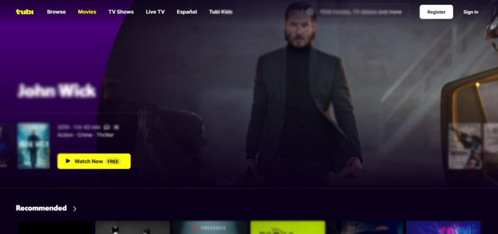 Tubi is a popular free streaming app