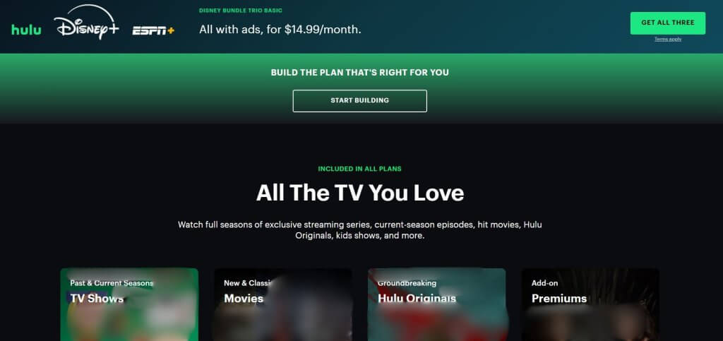 Hulu is a solid alternative for ad-supported but ad-free subscription streaming.